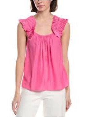 NEW Ramy Brook Leah Top In Brirs Size XL